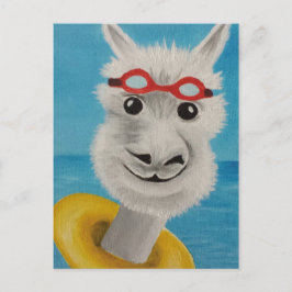 Cartão Postal Nadador