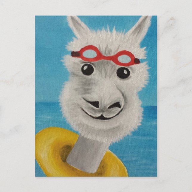 Cartão Postal Nadador (Frente)