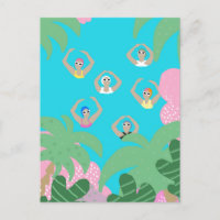 Nadadores Artísticos | Ilustração da natação artís