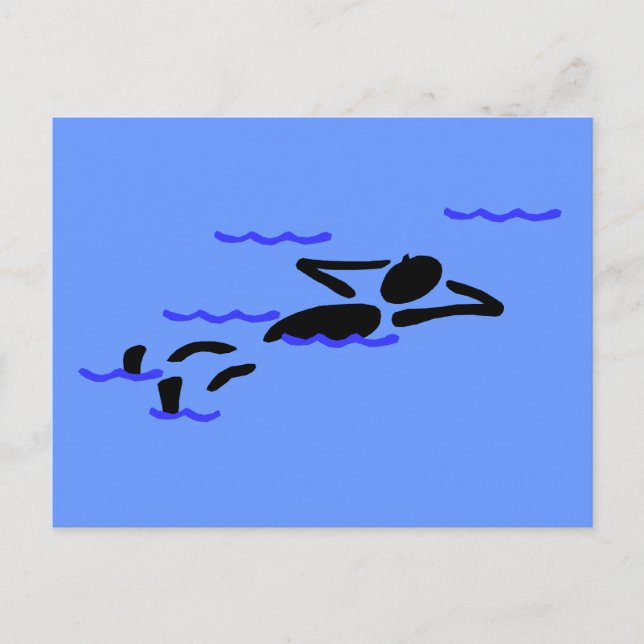 CARTÃO POSTAL NADAR E RELAXAR (Frente)