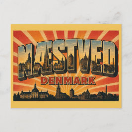 Cartão Postal Næstved Dinamarca Castelo Gavnø