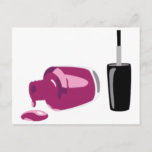 Cartão Postal Nail Polonês