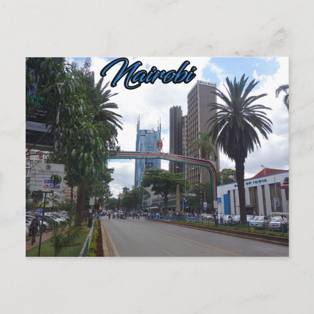 Cartão postal Nairobi (Frente)