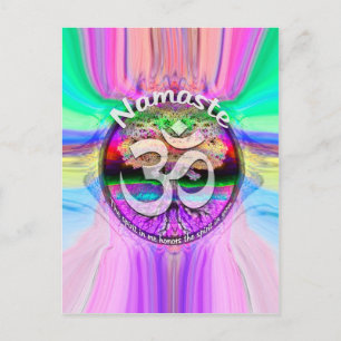 Cartão Postal Namaste