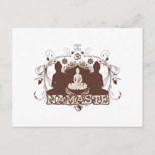 Cartão Postal Namaste Buddha
