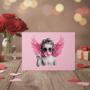 Cartão Postal Namorado Sopra Bolha Cupido Dia dos Namorados