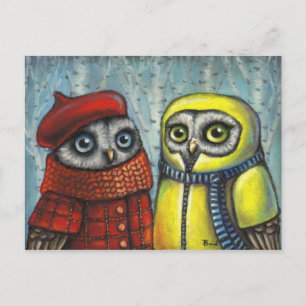 Cartão Postal Namorados de Escola