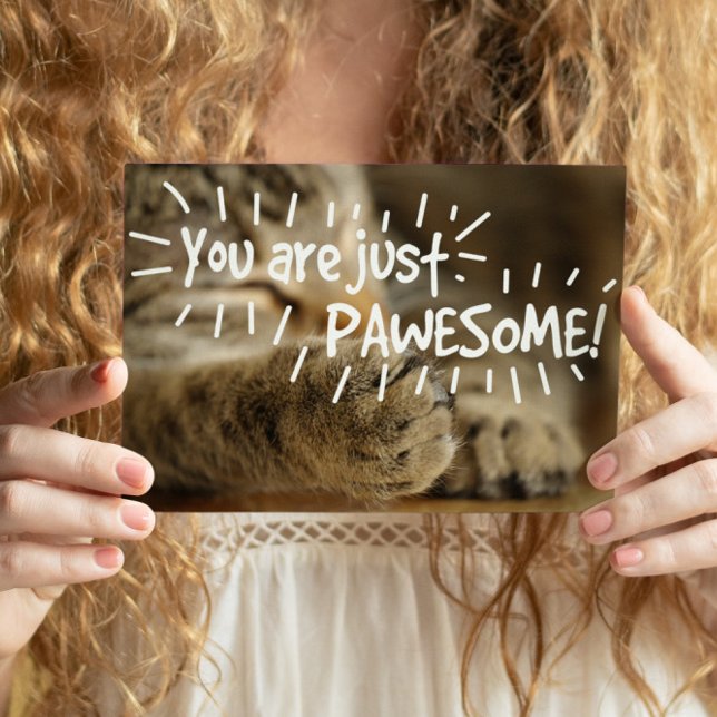 Cartão Postal Namorados de Gatos Românticos (Perfect valentines day card for awesome friends. )