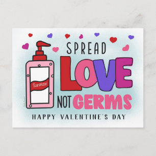 Cartão Postal Namorados Manipuladores Spread Love Não Germes