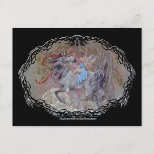 Cartão postal - Namorados Unicorn