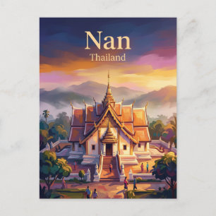 Cartão Postal Nan Tailândia