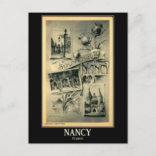 Cartão Postal Nancy, França, Vintage