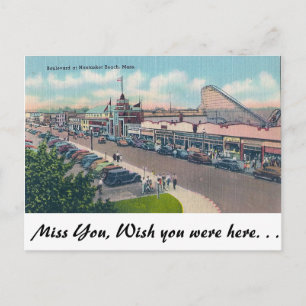 Cartão Postal Nantasket Beach, Massachusetts