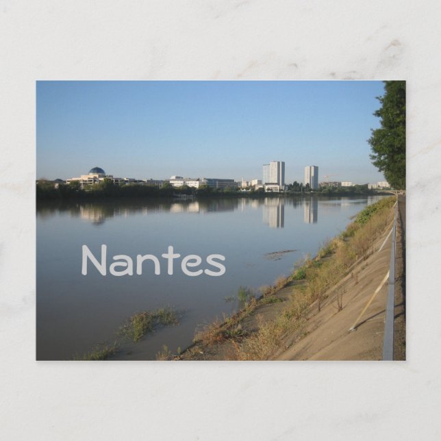 Cartão Postal Nantes (Frente)
