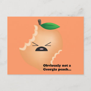 Cartão Postal Não-A-Georgia-Peach
