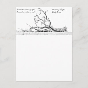 Cartão Postal Não Consigo Viver Sem A Minha Alma Sem Alturas