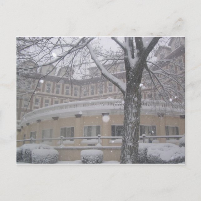 CARTÃO POSTAL NÃO É MEU DIA PARA A EQUIPE DE NEVE É???? (Frente)