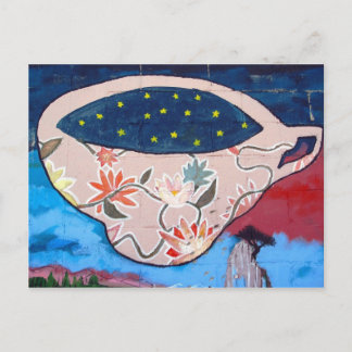 Cartão Postal Não é minha taça de chá