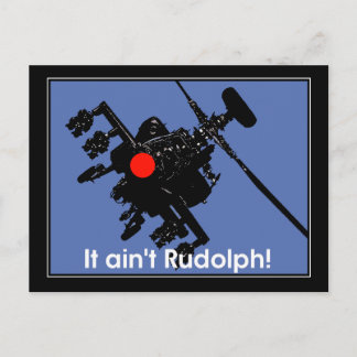 Cartão Postal não é rudolph
