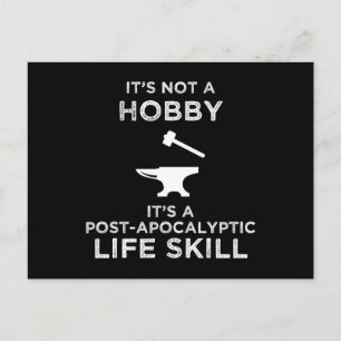 Cartão Postal Não é um ferreiro engraçado de hobby