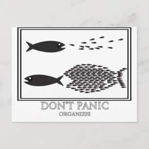 Cartão Postal Não fique em pânico!