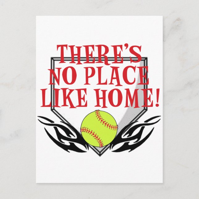 Cartão Postal Não há lugar como casa! (Frente)