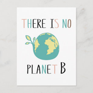 Cartão Postal Não Há Planeta B