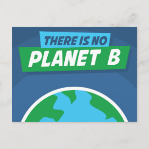 Cartão Postal Não Há Planeta B