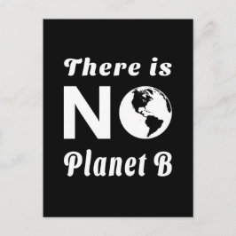 Cartão Postal Não Há Planeta B Protegendo O Dia Mundial Da Terra