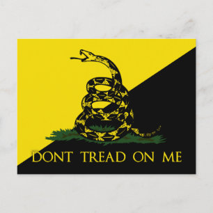 Cartão Postal Não me pise