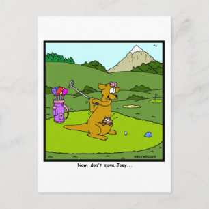 Cartão Postal Não mexa o Joey