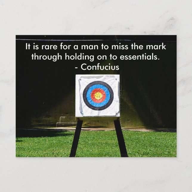 Cartão Postal Não posso perder (Frente)