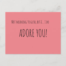 Cartão Postal Não Quer Dizer Esmagar