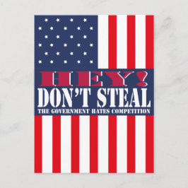 Cartão Postal Não Roubar