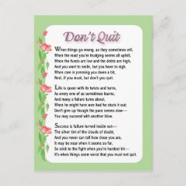 Cartão Postal Não Sair do Poema