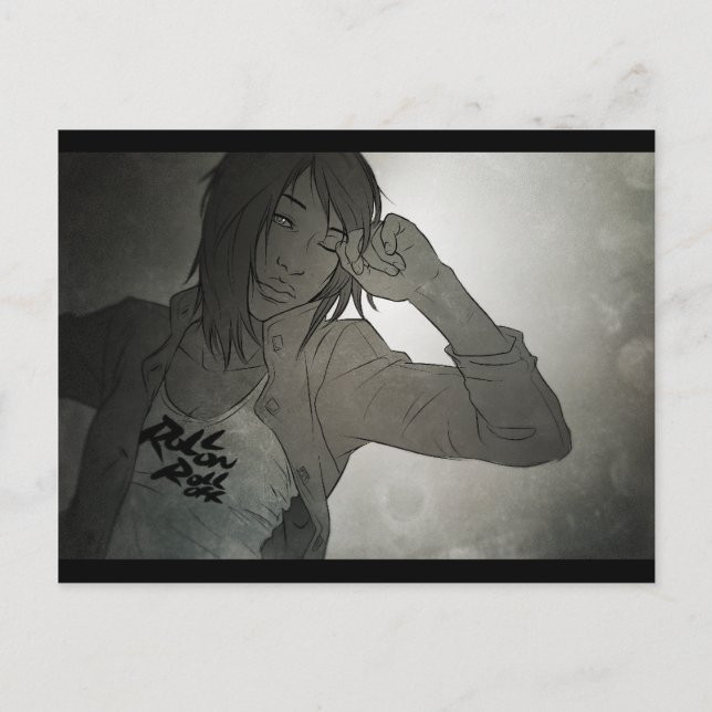 Cartão Postal Não se incomode. (Frente)