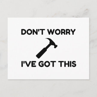 CARTÃO POSTAL NÃO SE PREOCUPE QUE TENHO ESTE HUMER