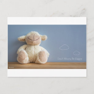 Cartão Postal Não se preocupe. Seja feliz