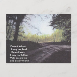 CARTÃO POSTAL NÃO SIGA SE EU NÃO LEVAR