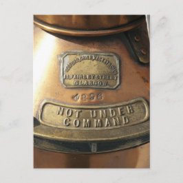 Cartão Postal Não Sob Comando
