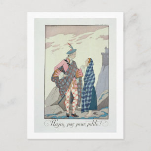 Cartão Postal Não tenha medo, pequenino! 1922 (impressão de poch