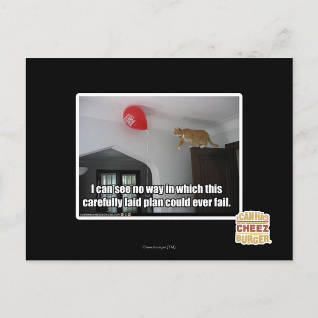 Cartão Postal Não vejo como isso poderia falhar (Frente)