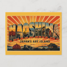 Naoshima Japão Ilha de Arte Viagem Vintage Arte