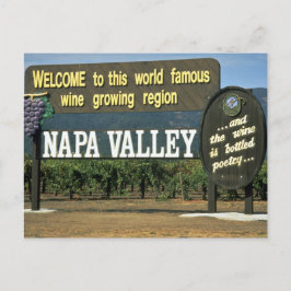 Cartão Postal Napa Valley, California, EUA