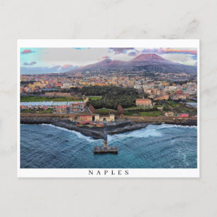 Cartão Postal Naples Italy Postcard