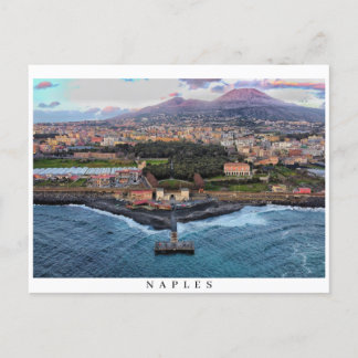 Cartão Postal Naples Italy Postcard