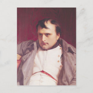 Cartão Postal Napoleão após sua abdicação