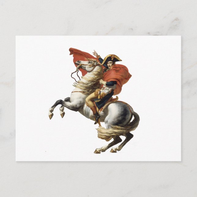 Cartão Postal Napoleão Bonaparte 1800 (Frente)
