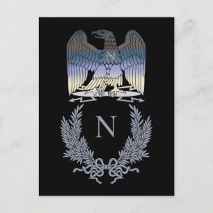 Cartão Postal Napoleão Bonaparte Eagle Emblem