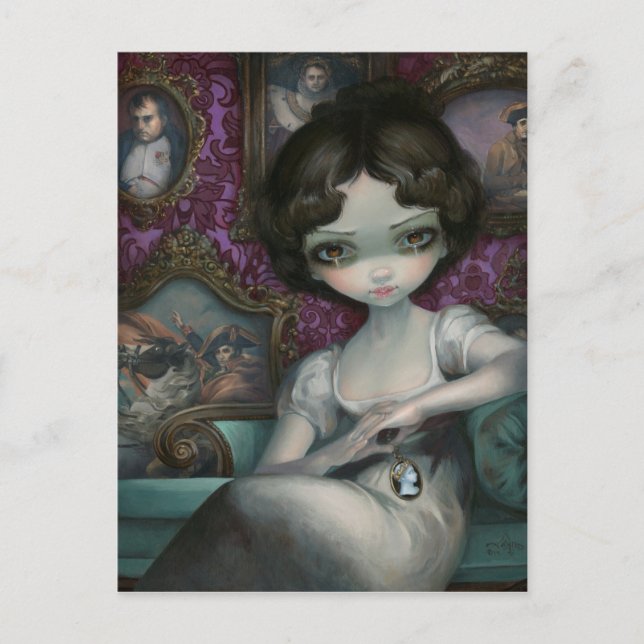 Cartão postal "Napoleão e Josephine" (Frente)